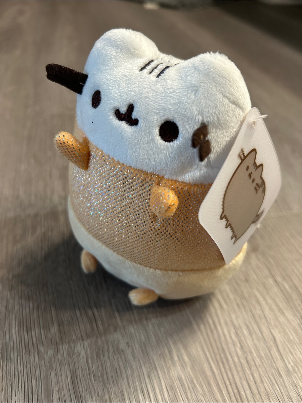 Pusheen Plush Candy Corn- Yellow, Cream & Tan